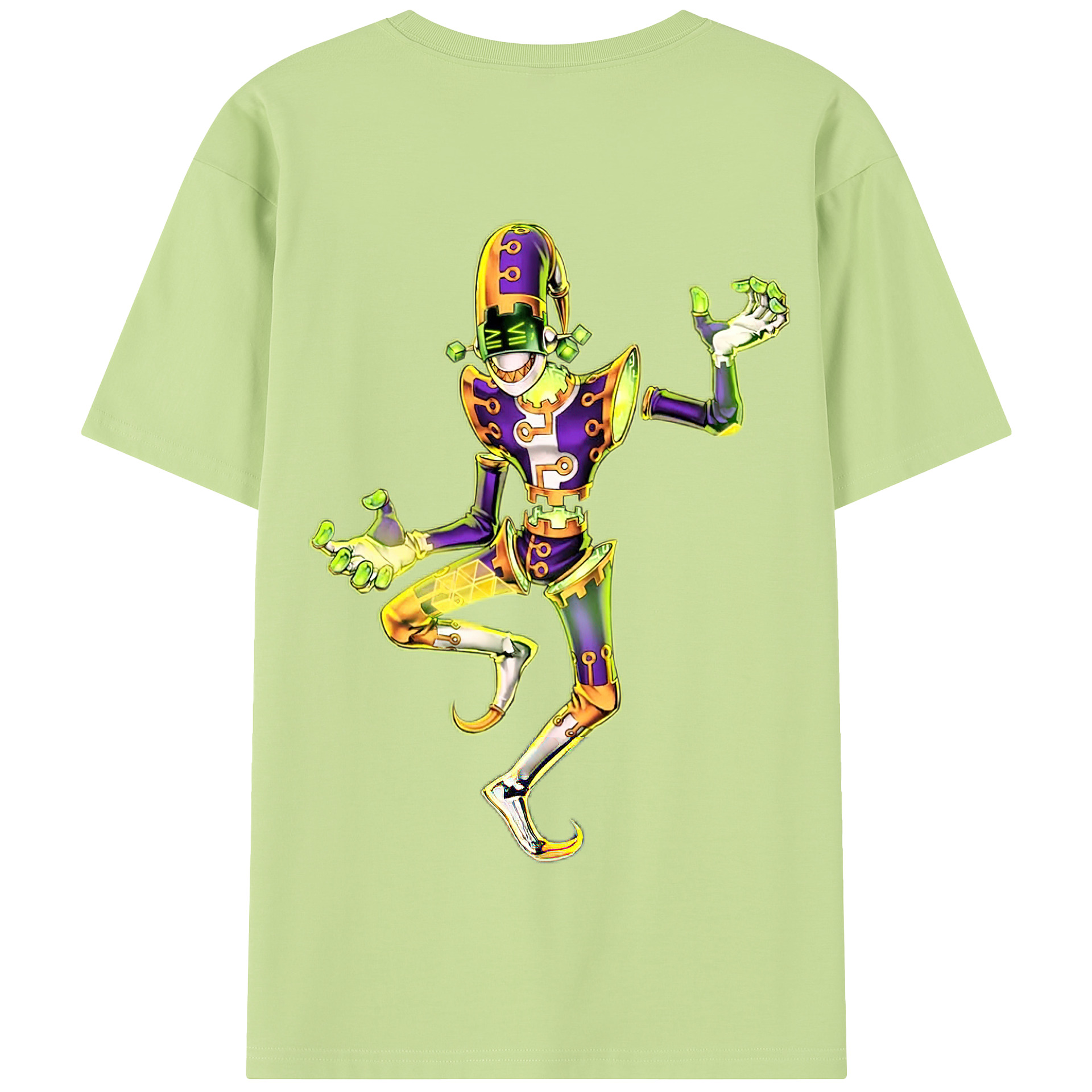 （画像用） 遊☆戯☆王 Yu-Gi-Oh! 綿100％半袖Tシャツ（背面プリント）